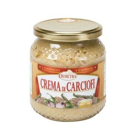 CREMA DI CARCIOFI DEMETRA VASO ML.580